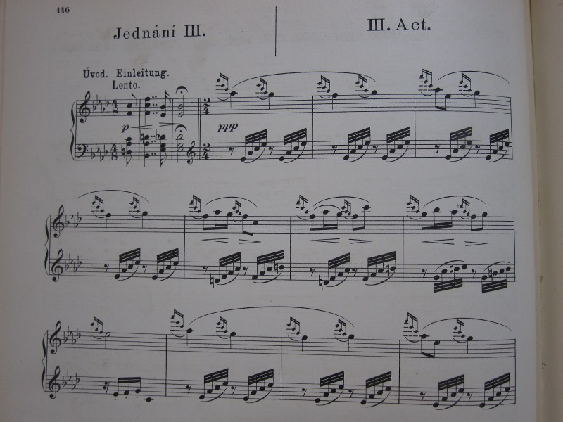 Opra Bpuře Op.40 III, 1893 Fr. A. Urbánek, Praha, P.146